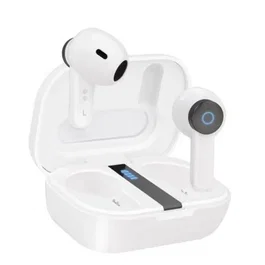 Auriculares inalámbricos con micrófono Manos Libres y carga rápida - Blanco